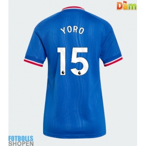 Billiga Manchester United Leny Yoro #15 Bortatröja Dam 2026-27 Kortärmad